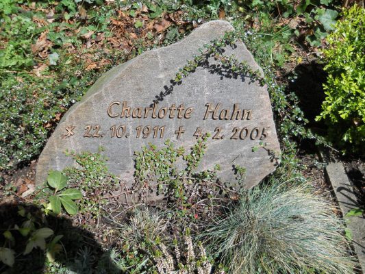 Findling mit Bronzebuchstaben (2)